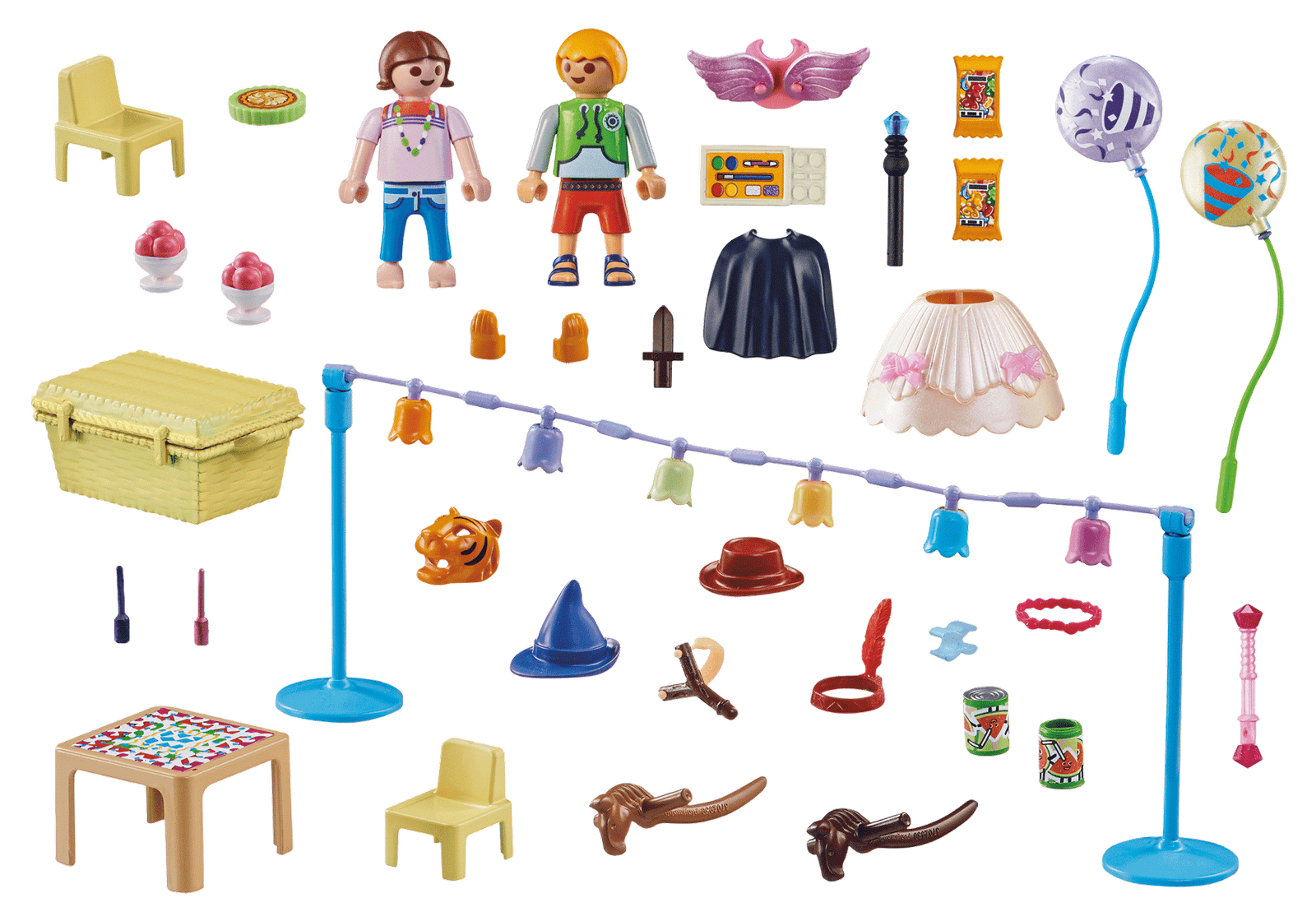 Playmobil 71451 50th Years Gift sets Costume Party 50 ปี ชุดของขวัญ ปาร์ตี้คอสตูม - Image 3