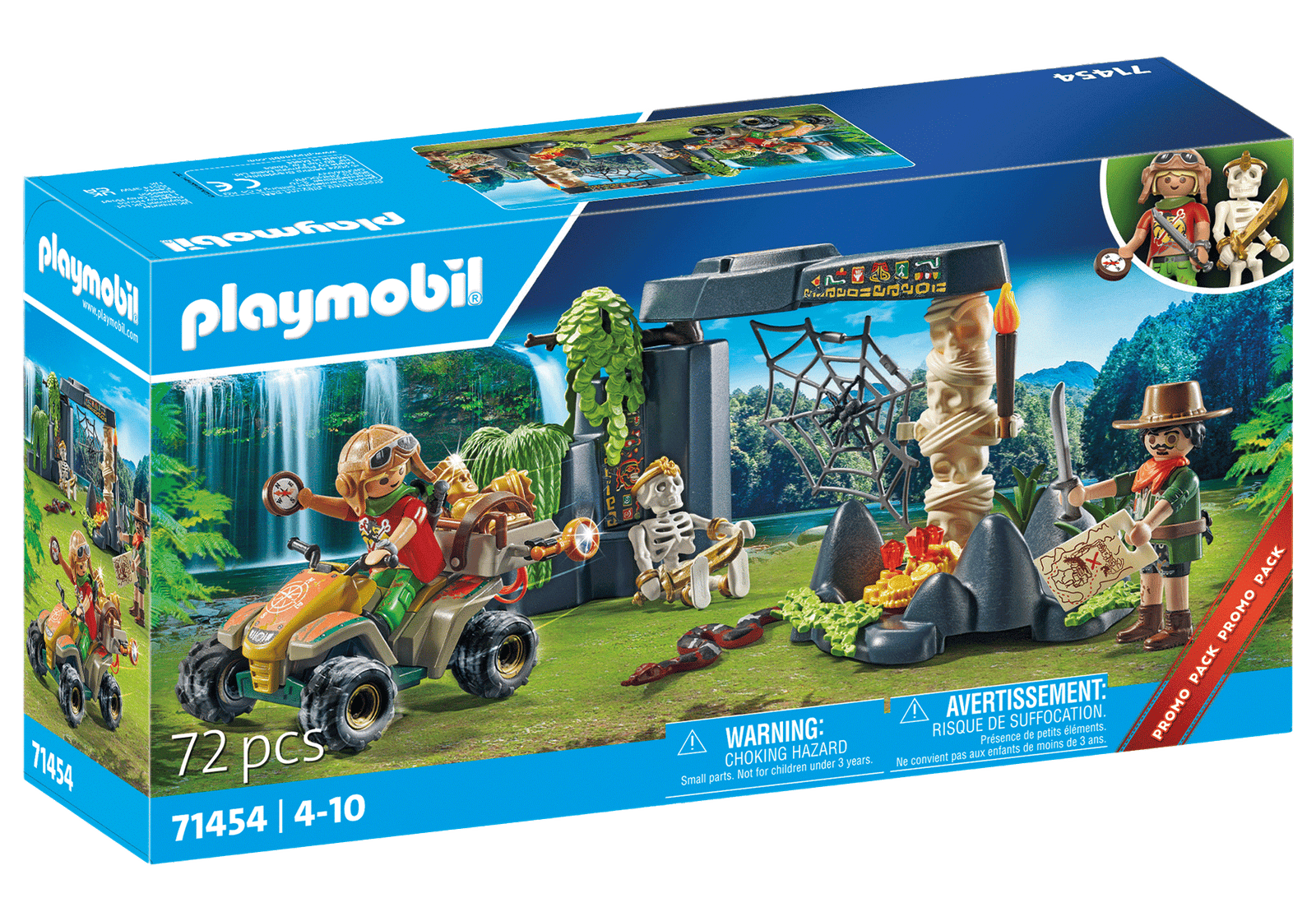 Playmobil 71454 Promo Pack Jungle Treasure Hunters โปรโมแพ็ค นักล่าขุมทรัพย์ในป่า - Image 2