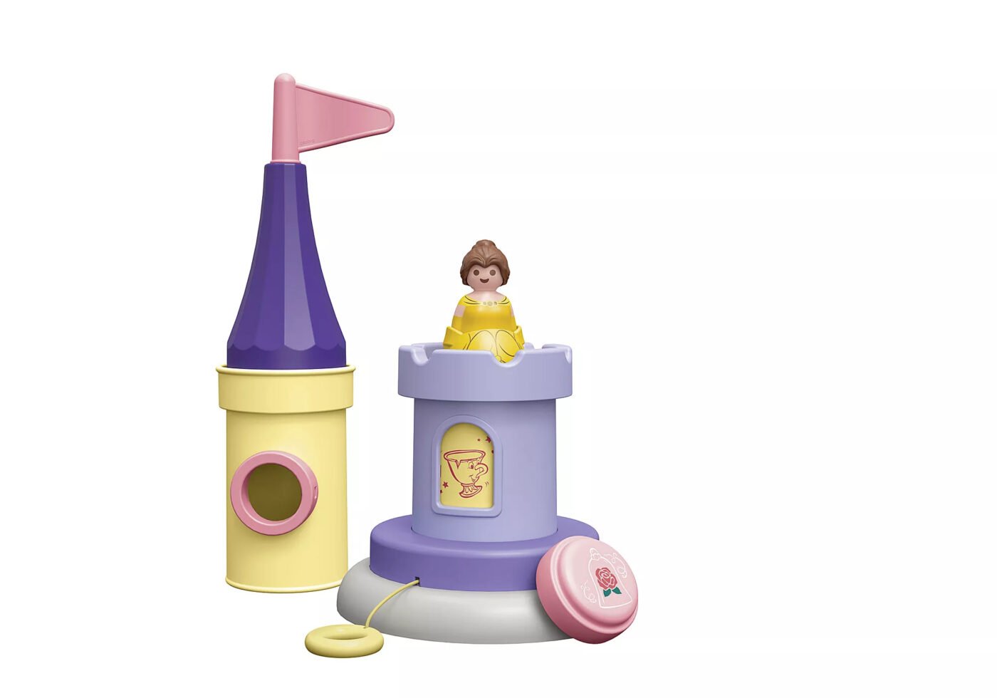 Playmobil 71458 JUNIOR & Disney: Belle's Play Tower with Sound จูเนียร์ & ดิสนีย์ หอคอยของเบลล์พร้อมเสียง - Image 4