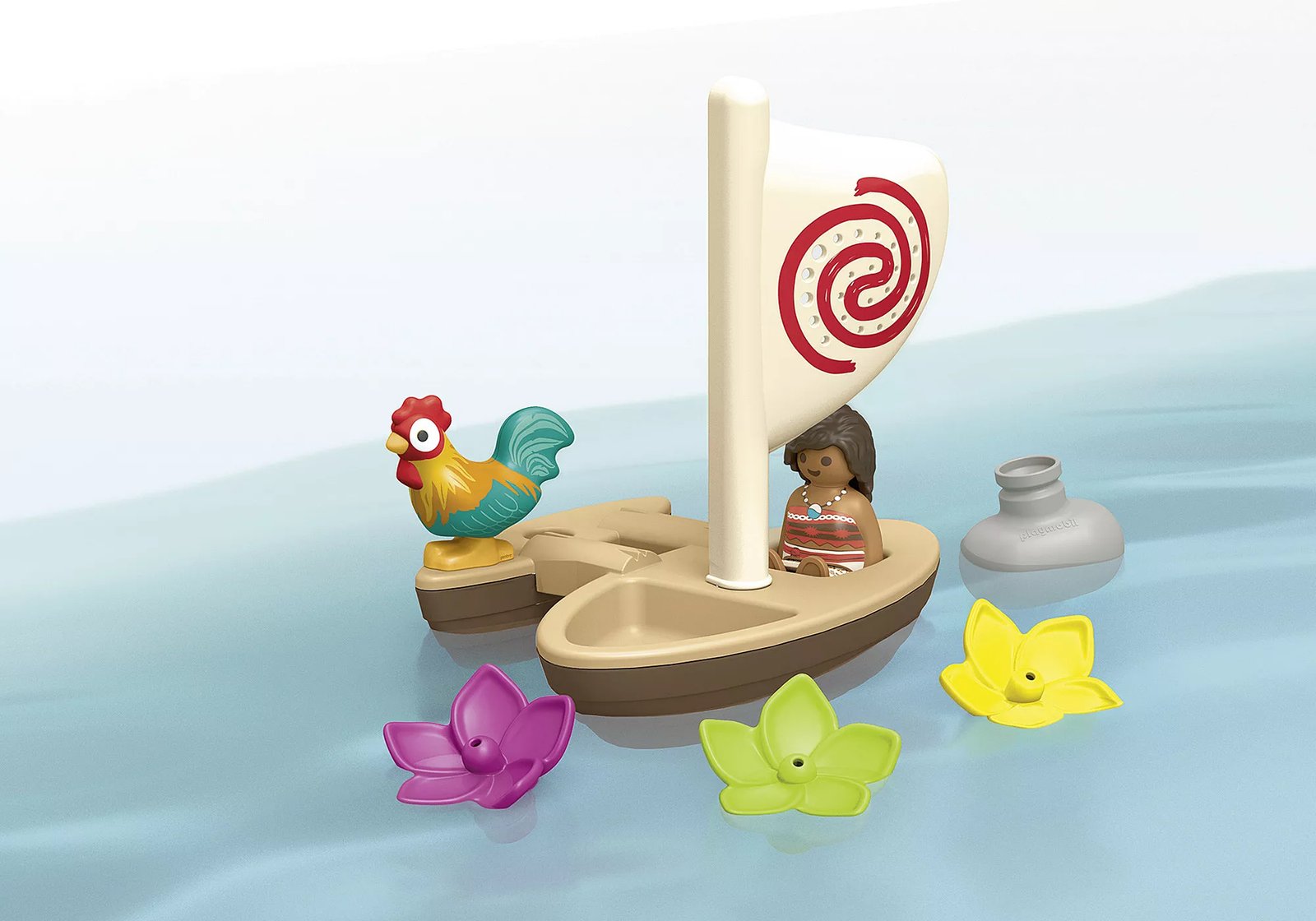 Playmobil 71459 JUNIOR & Disney: Moana's Sail Boat จูเนียร์ & ดิสนีย์ เรือใบของโมอาน่า - Image 6