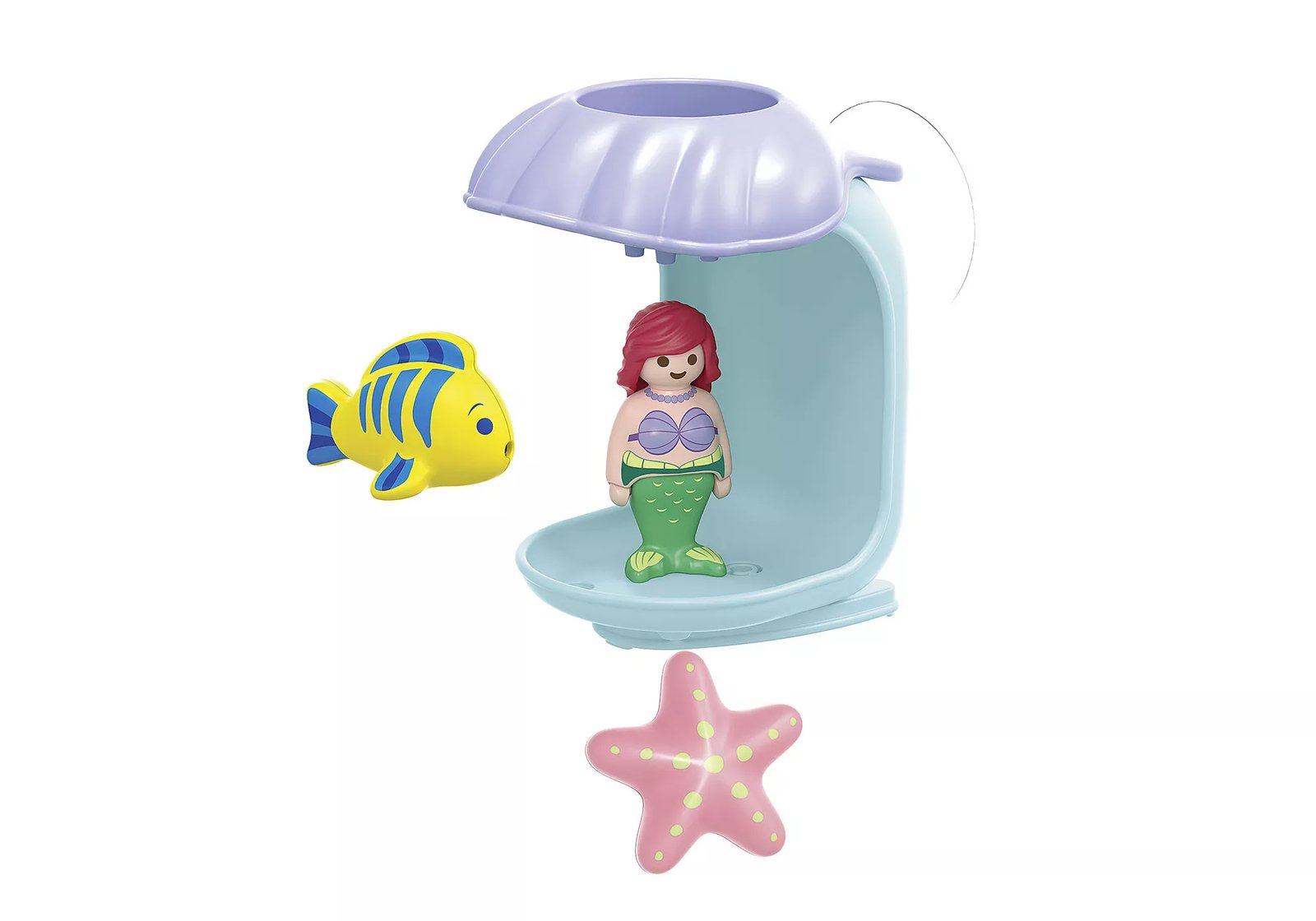 Playmobil 71460 JUNIOR & Disney: Ariel's Shell Shower จูเนียร์ & ดิสนีย์ ห้องอาบน้ำเปลือกหอยของเอเรียล - Image 4
