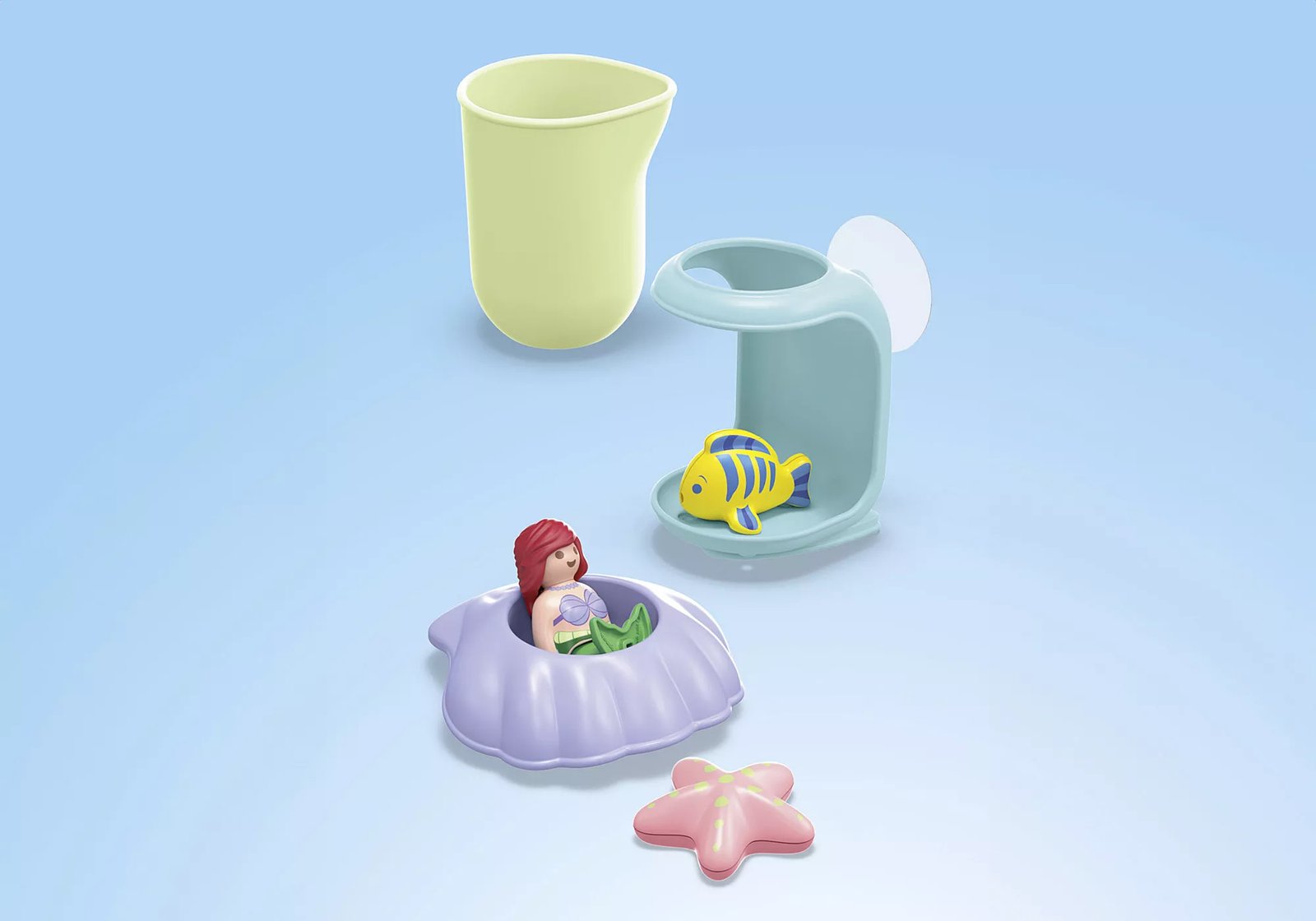 Playmobil 71460 JUNIOR & Disney: Ariel's Shell Shower จูเนียร์ & ดิสนีย์ ห้องอาบน้ำเปลือกหอยของเอเรียล - Image 6