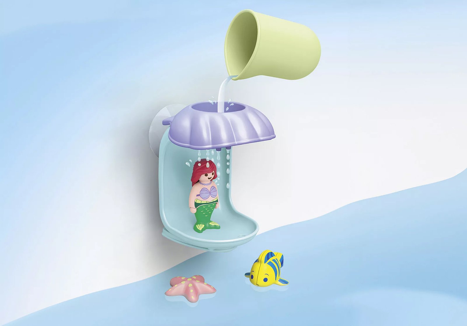 Playmobil 71460 JUNIOR & Disney: Ariel's Shell Shower จูเนียร์ & ดิสนีย์ ห้องอาบน้ำเปลือกหอยของเอเรียล - Image 7