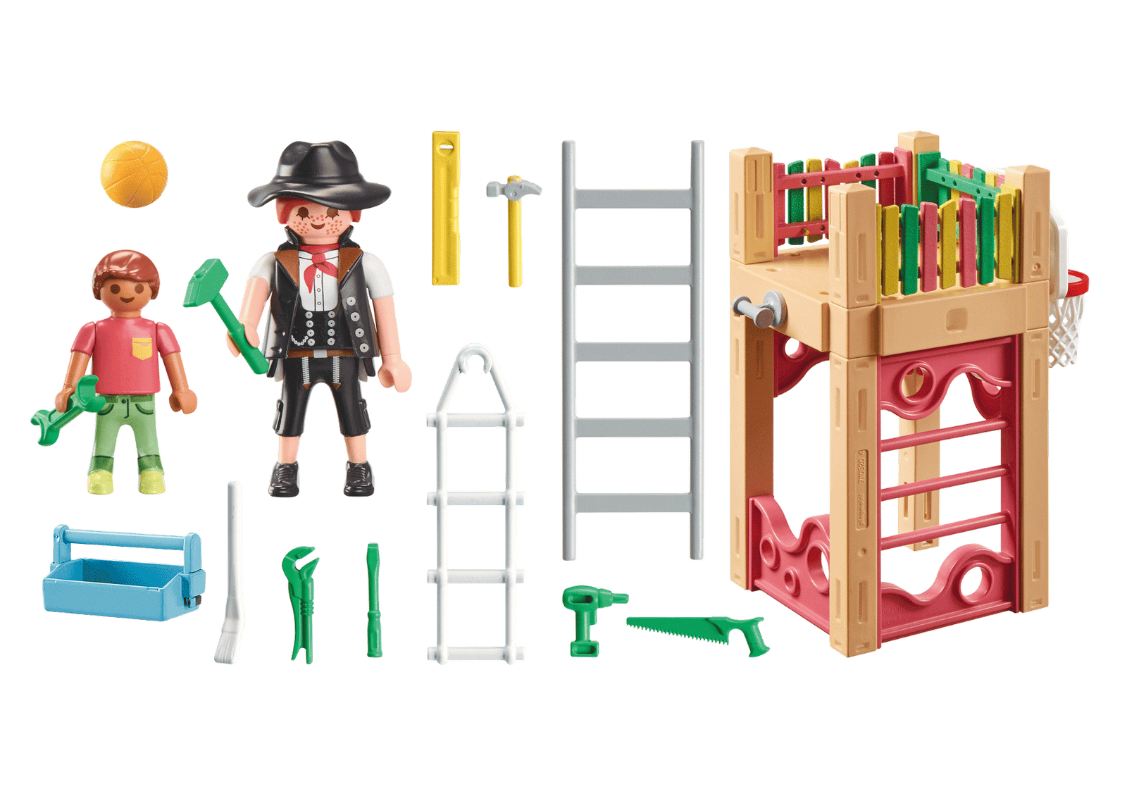Playmobil 71475 Starter Pack Carpenter on tour สตาร์ทเตอร์ ช่างไม้ - Image 3