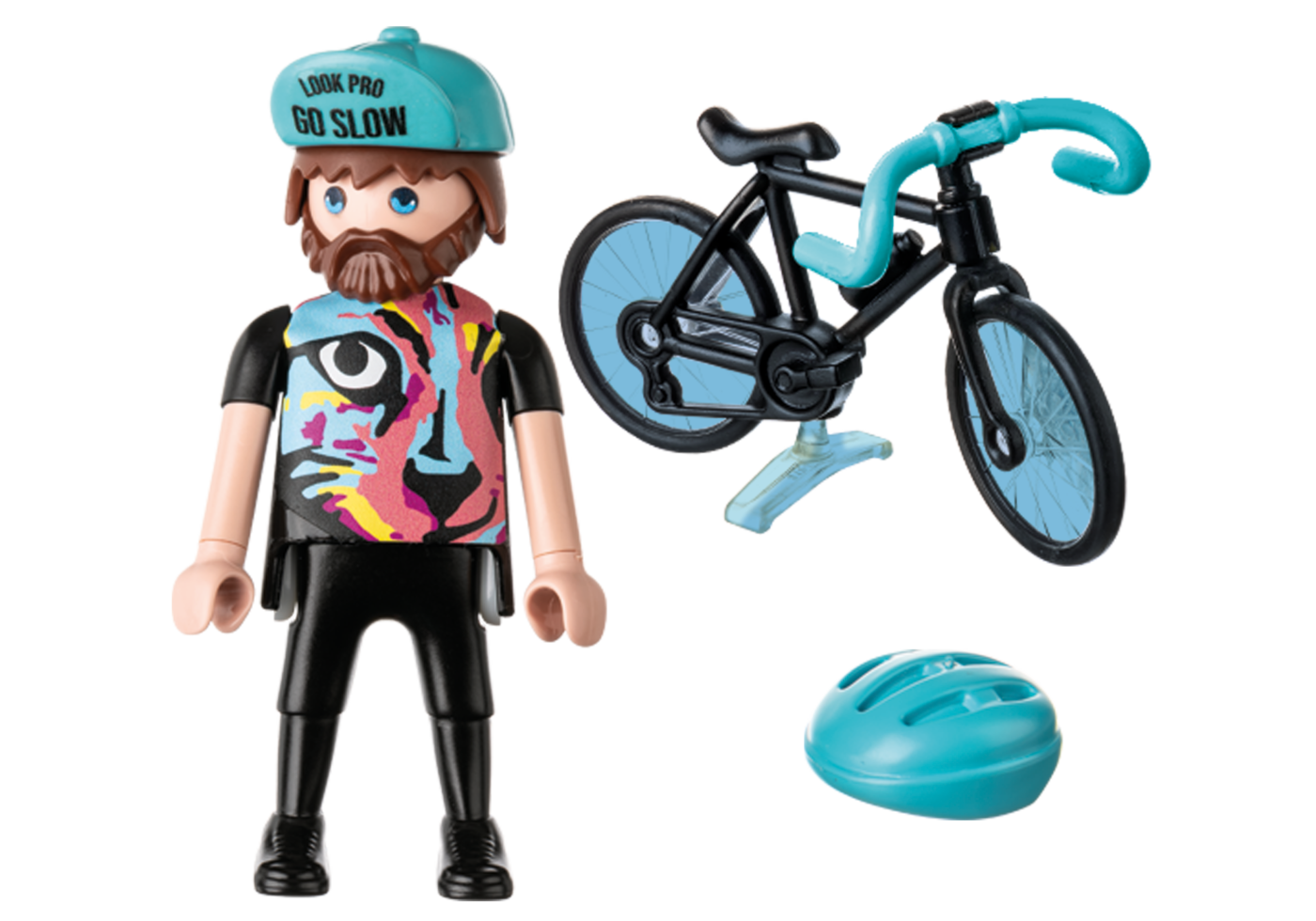 Playmobil 71478 Special Plus Road Cyclist สเปเชียล นักปั่นจักรยานแข่ง Paul Ripke - Image 3