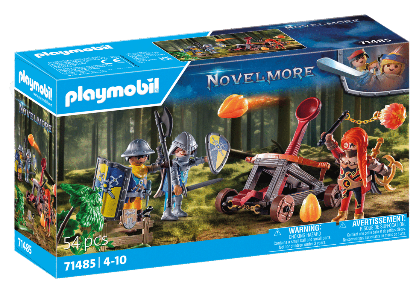 Alternative view of Playmobil 71485 Novelmore VIII Roadside Ambush โนเวลมอร์ การซุ่มโจมตีริมถนน