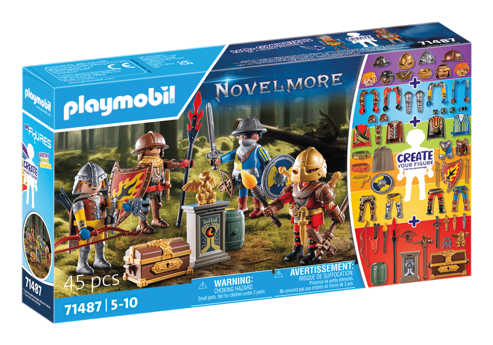 Playmobil 71487 Novelmore VIII My Figures: Knights of Novelmore โนเวลมอร์ มายฟิกเกอร์:อัศวินแห่งโนเวลมอร์ - Image 2
