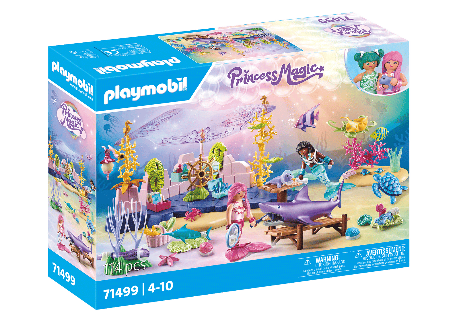 Playmobil 71499 Mermaid Animal Care เมอร์เมด การดูแลสัตว์น้ำใต้ทะเล - Image 2