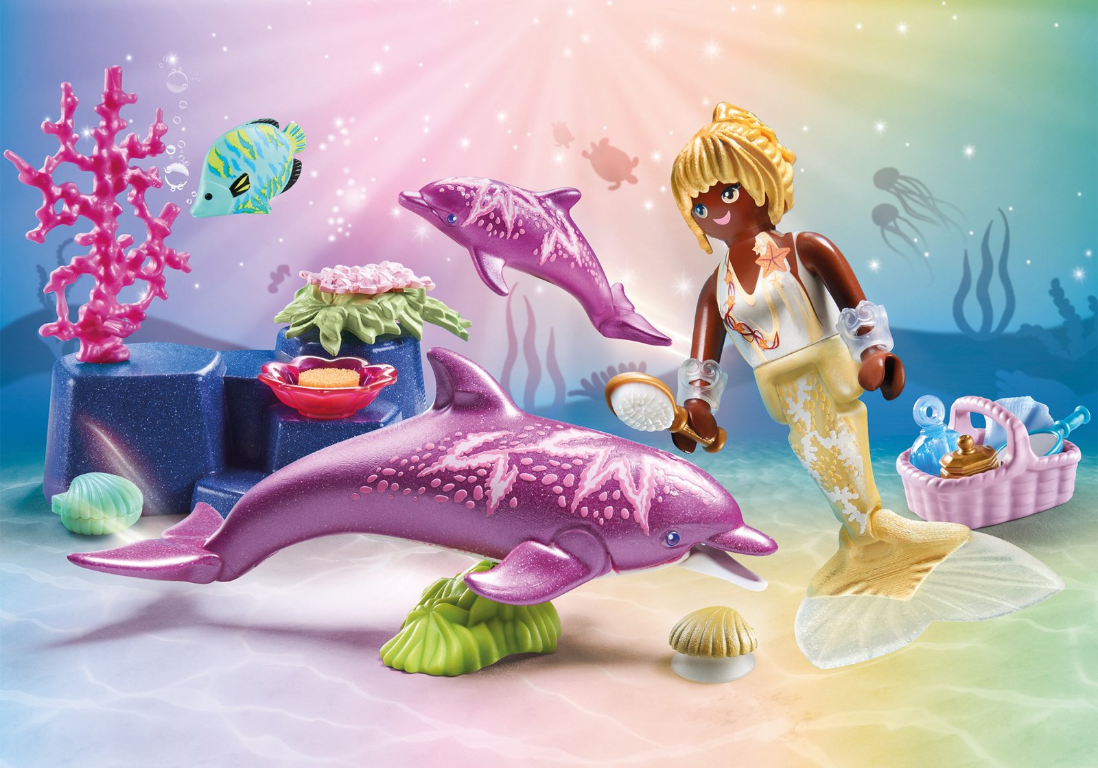 Playmobil 71501 Mermaid with Dolphins เมอร์เมด นางเงือกกับโลมา