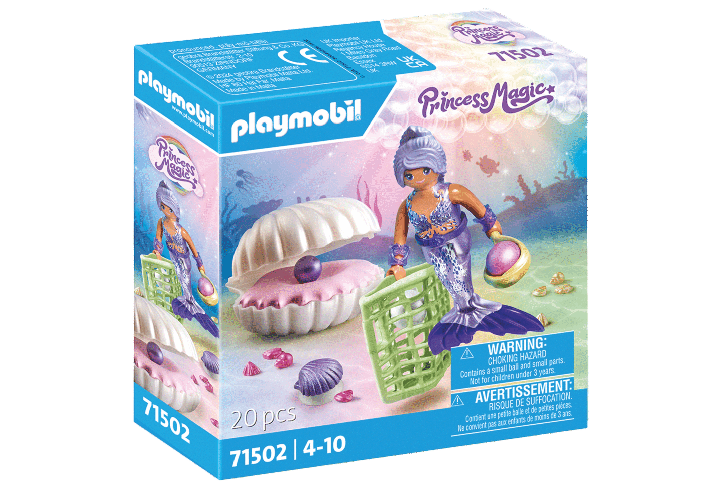Alternative view of Playmobil 71502 Mermaid with Pearl Seashell เมอร์เมด นางเงือกกับเปลือกหอยมุก