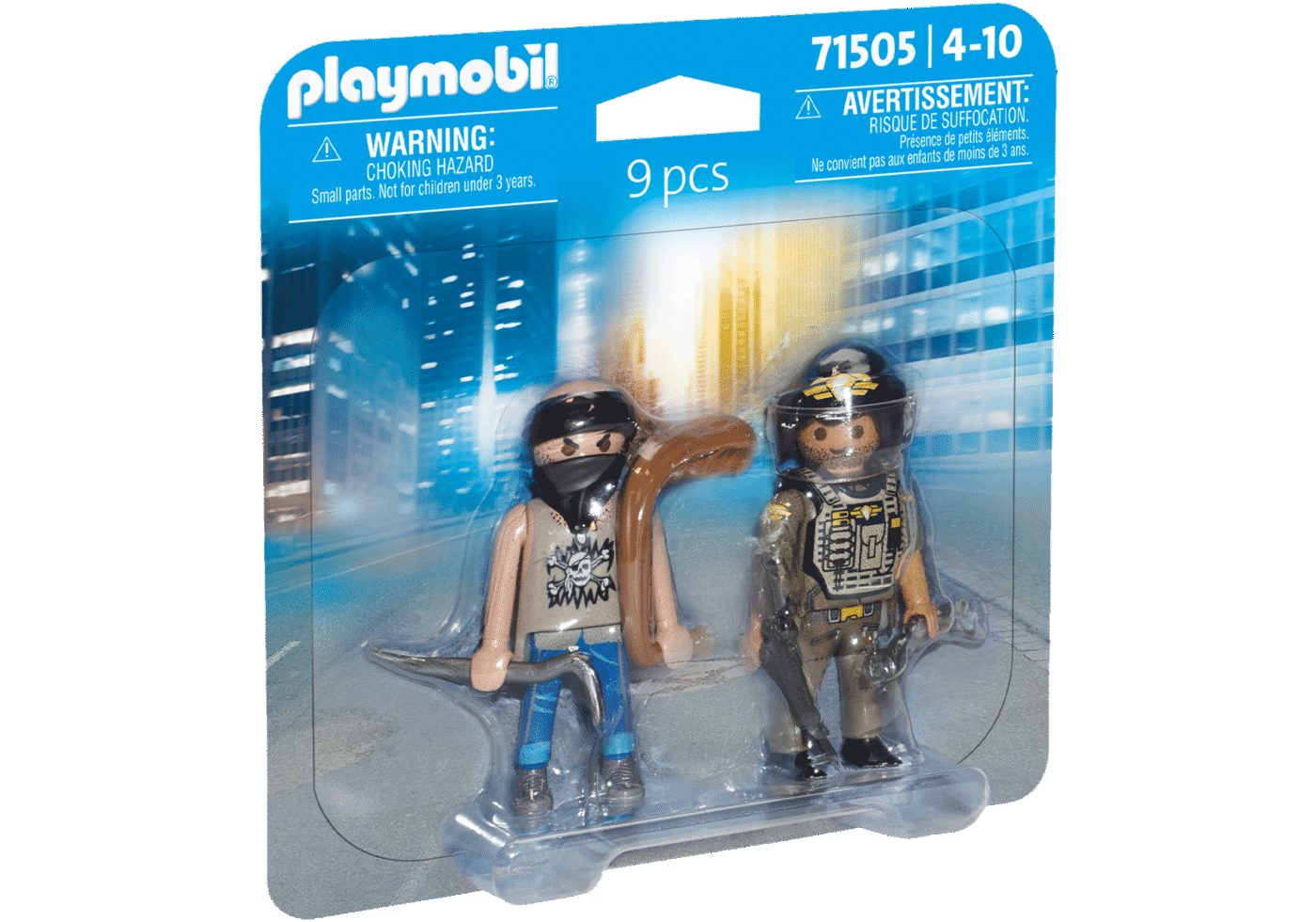 Alternative view of Playmobil 71505 Duo Pack Tactical Police with Thief ดูโอ้ หน่วย SWAT และโจร