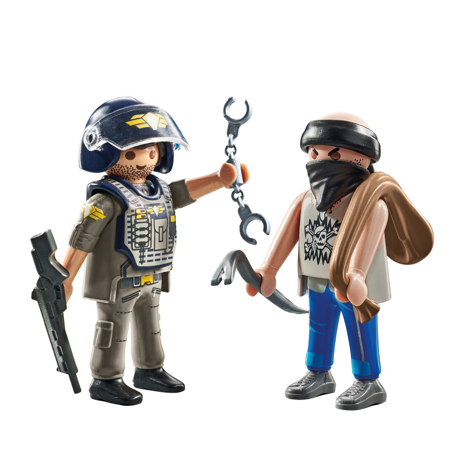 Playmobil 71505 Duo Pack Tactical Police with Thief ดูโอ้ หน่วย SWAT และโจร - Image 3