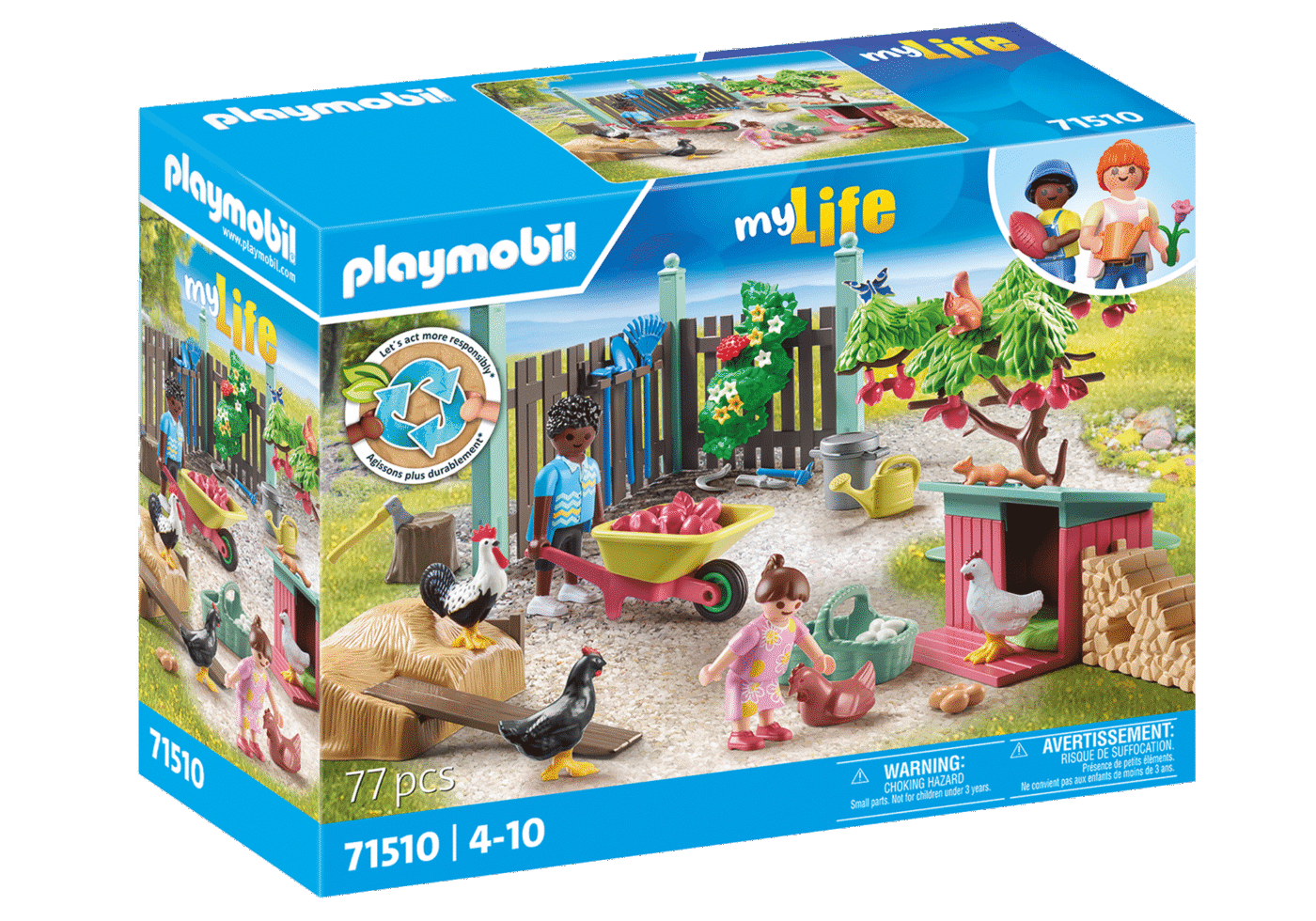 Alternative view of Playmobil 71510 Tiny House Small Chicken Farm ไทนี่เฮ้าส์ ฟาร์มไก่เล็ก