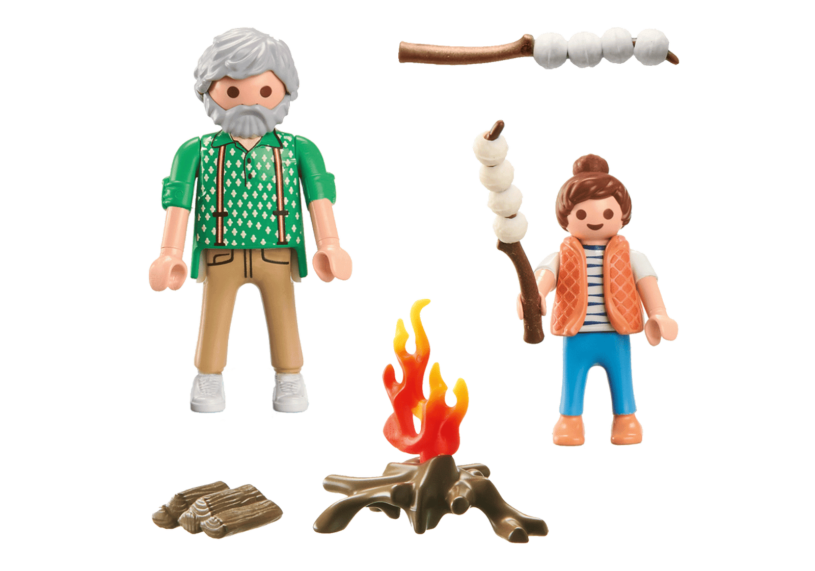 Playmobil 71513 Tiny House Campfire with Marshmallows ไทนี่เฮ้าส์ แคมป์ไฟกับมาร์ชเมลโลว์ - Image 3