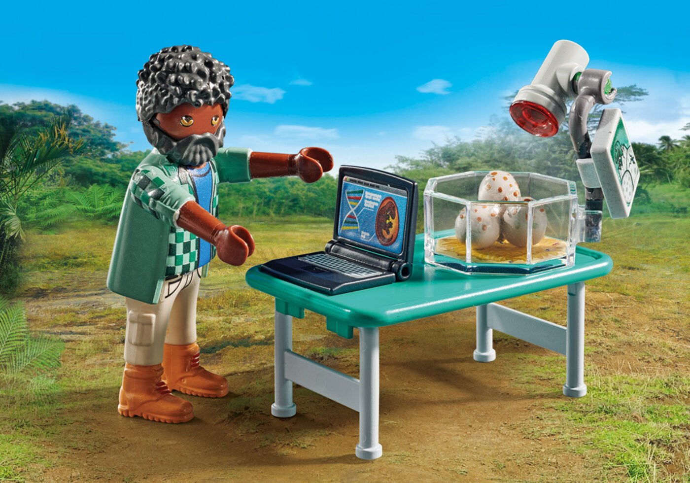 Playmobil 71523 Dinosaurs Research Camp with Dinos ของเล่นบทบาทสมมติ ไดโนเสาร์ ค่ายวิจัยกับไดโนเสาร์ - Image 7