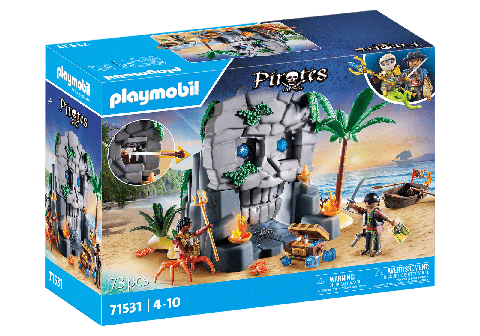 Playmobil 71531 Pirates Skull Island โจรสลัด เกาะหัวกระโหลก - Image 2