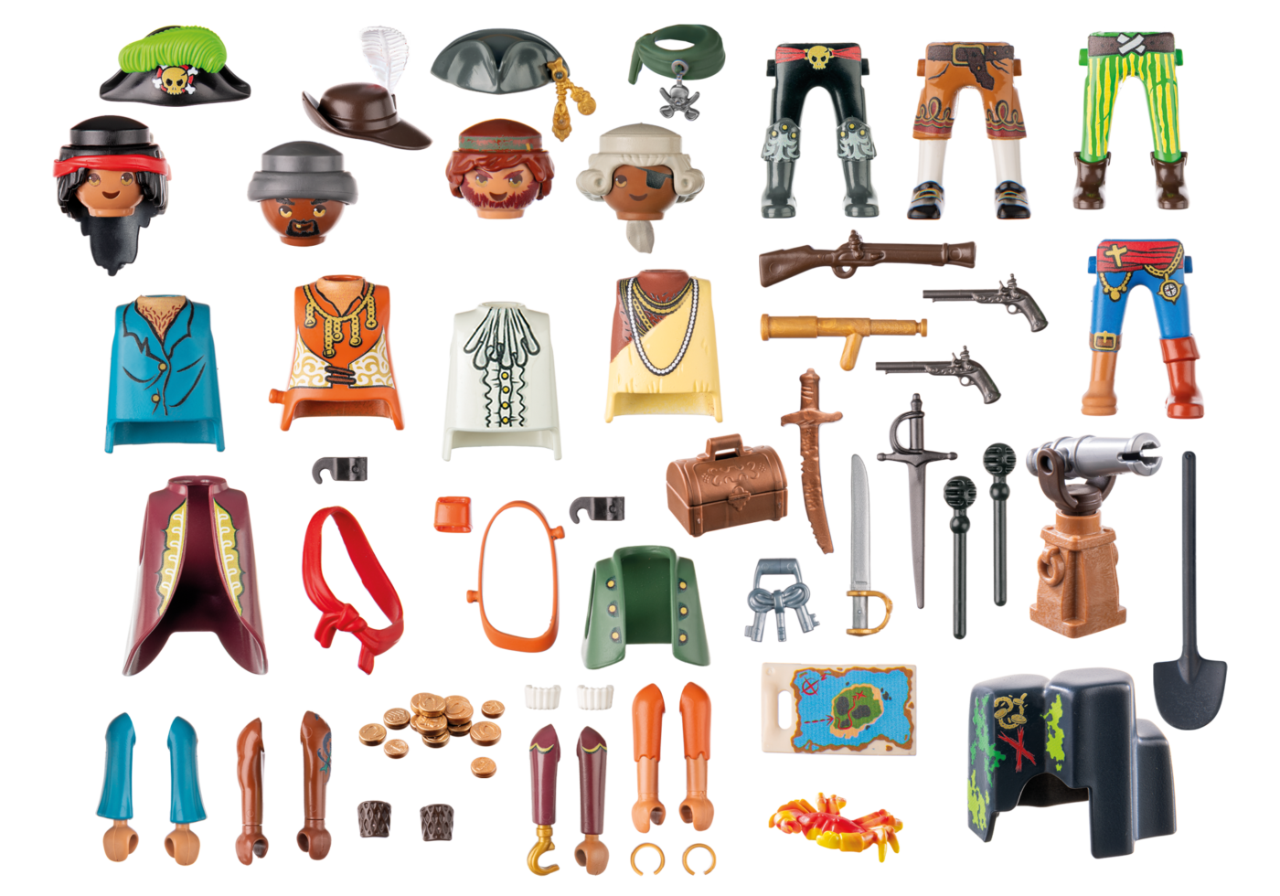 Playmobil 71533 Pirates My Figures: Pirates โจรสลัด มายฟิกเกอร์โจรสลัด - Image 3