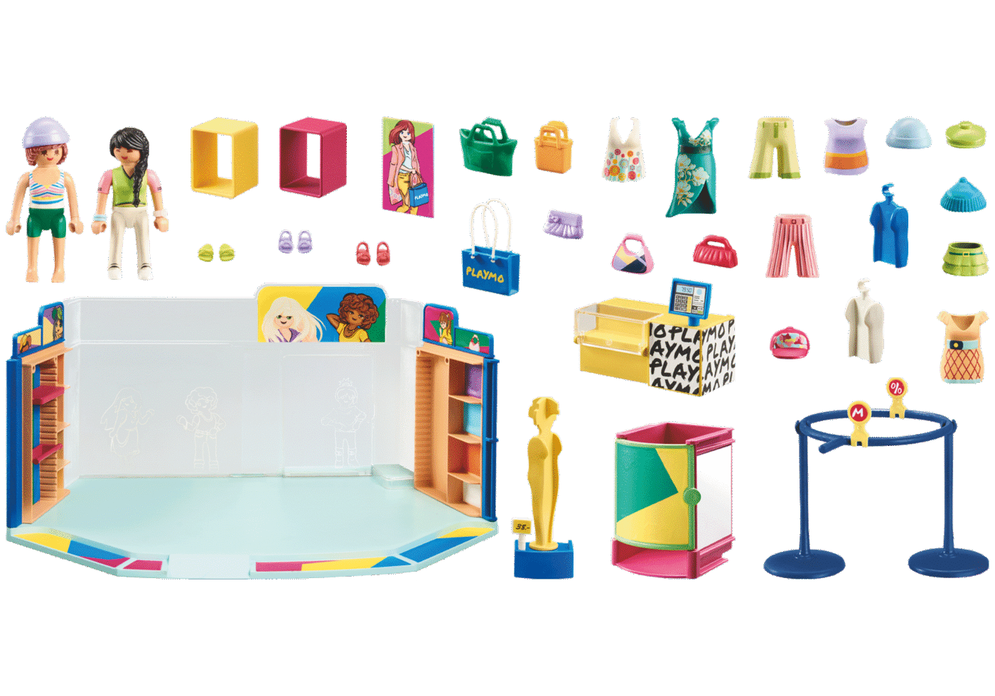 Playmobil 71534 Shopping Fashion Boutique ช๊อปปิ้ง ร้านแฟชั่นบูติก - Image 3