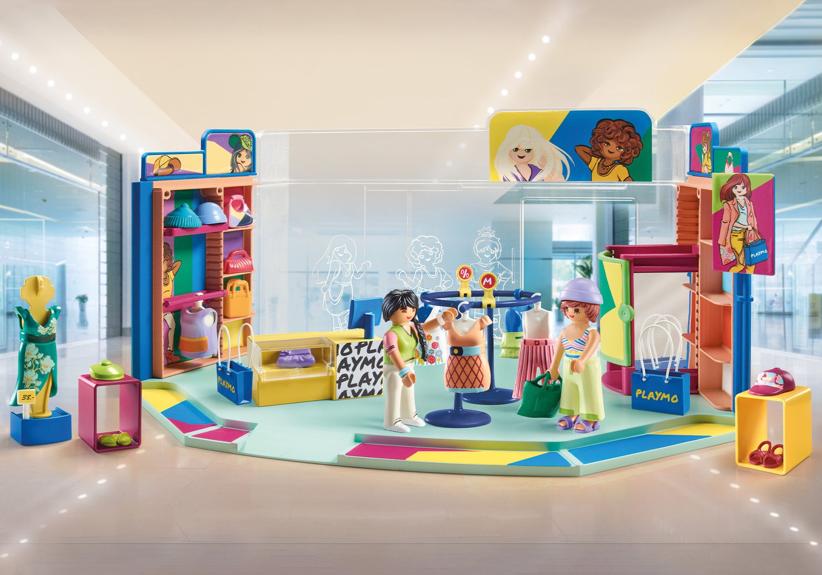 Playmobil 71534 Shopping Fashion Boutique ช๊อปปิ้ง ร้านแฟชั่นบูติก