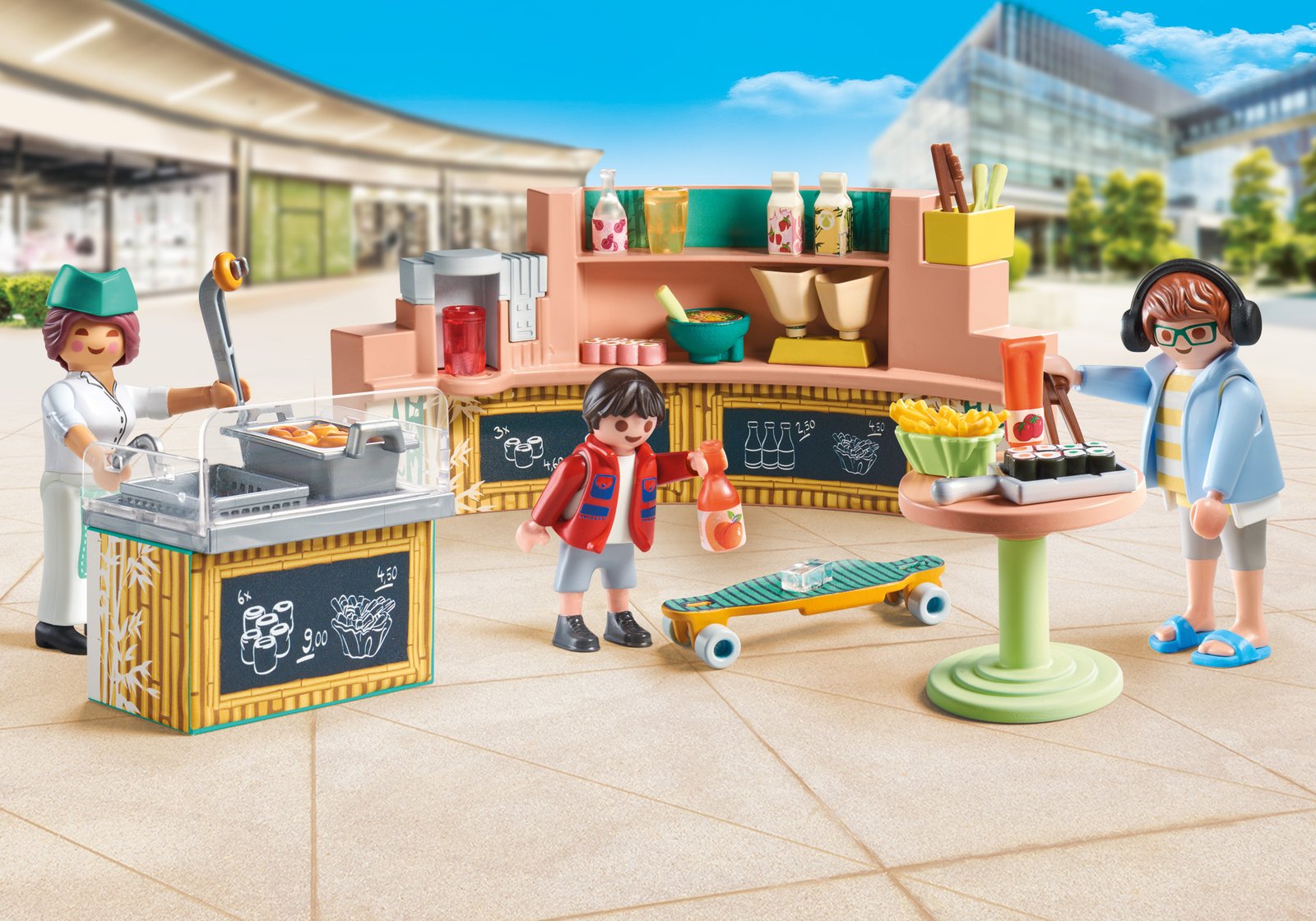Playmobil 71538 Shopping Food Lounge ช๊อปปิ้ง ร้านอาหาร