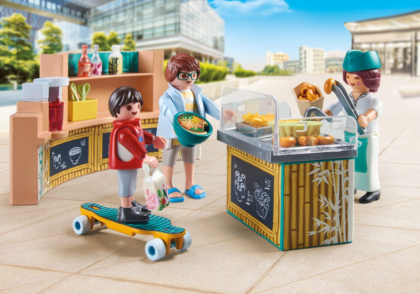 Playmobil 71538 Shopping Food Lounge ช๊อปปิ้ง ร้านอาหาร - Image 4