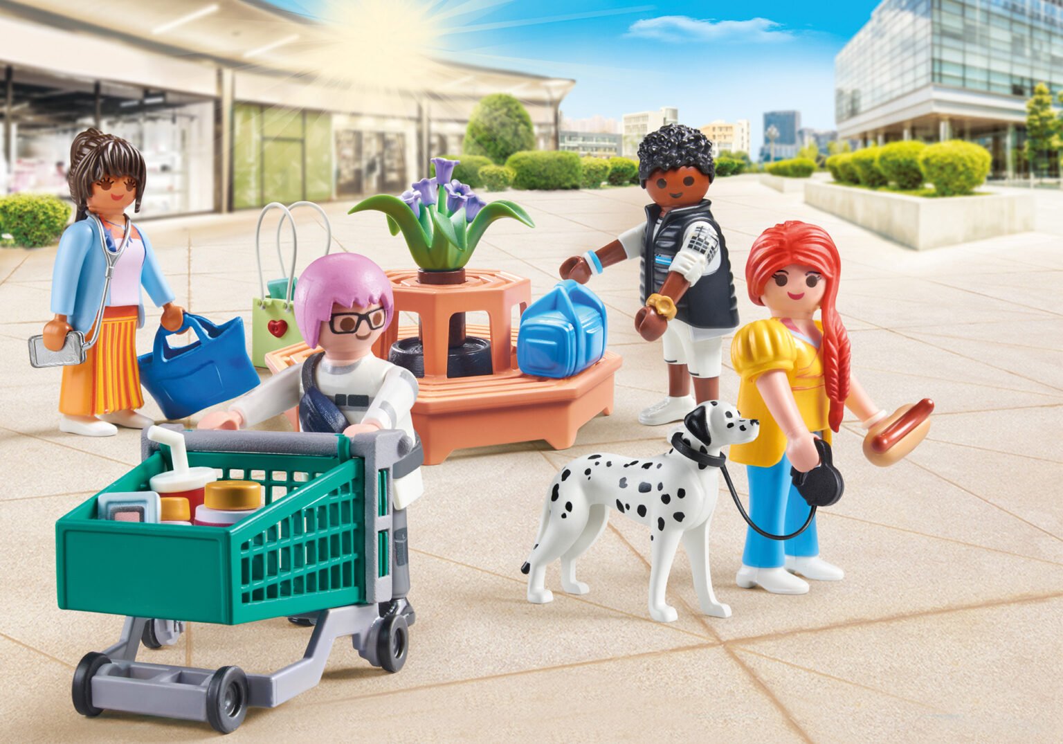 Playmobil 71541 Shopping My Figures: Shopping ช๊อปปิ้ง มายฟิกเกอร์ช้อปปิ้ง