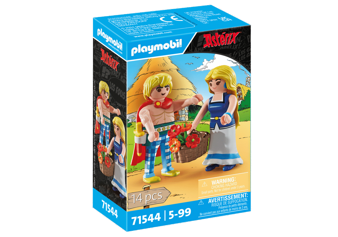 Alternative view of Playmobil 71544 Asterix: Tragicomix and Panacea แอสเทอริกซ์ ทราจิคอมิกซ์และพานาเซีย
