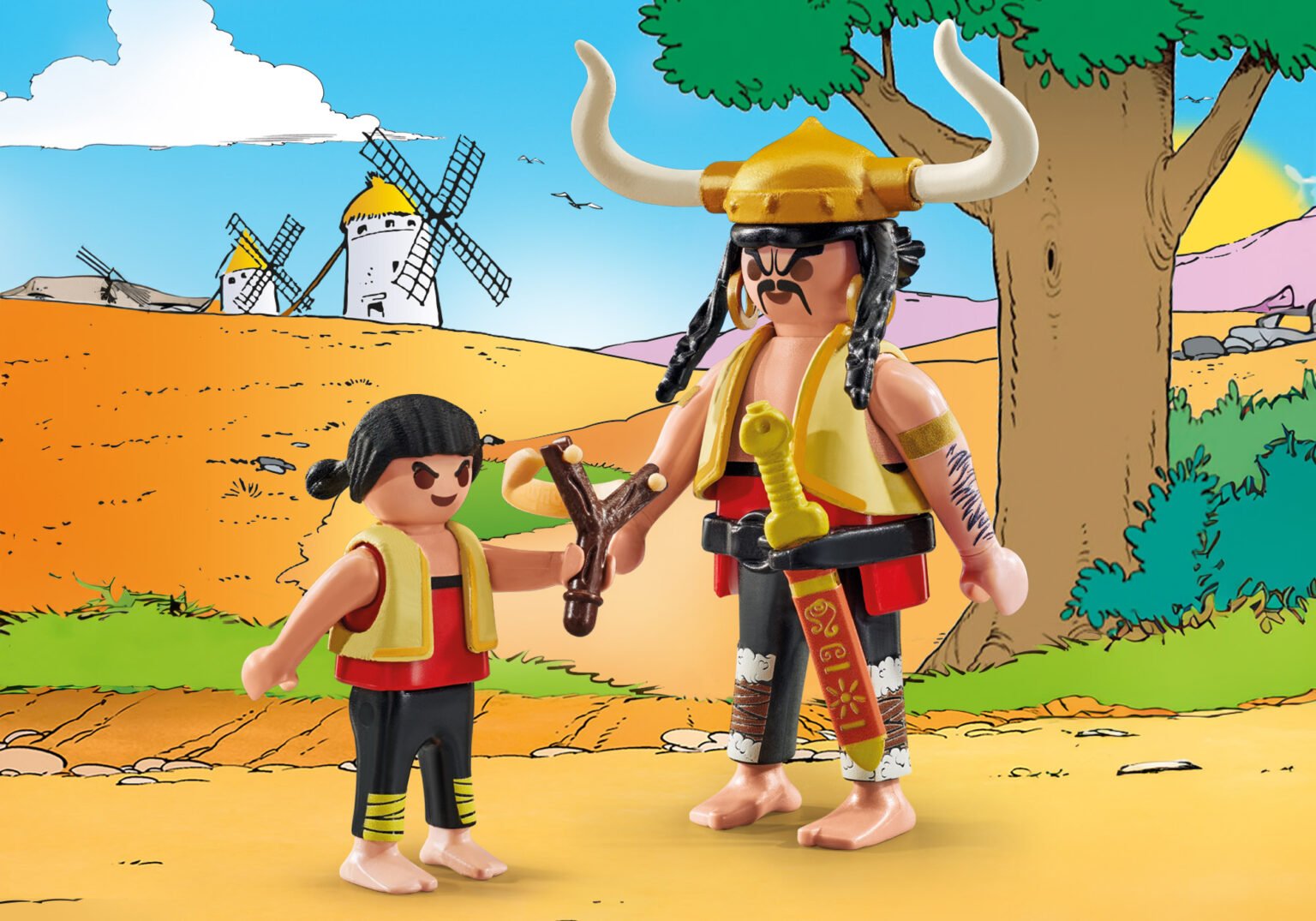 Playmobil 71545 Asterix: Costa y Bravo and Pepe แอสเทอริกซ์ คอสตา อี บราโว่และเปเป้