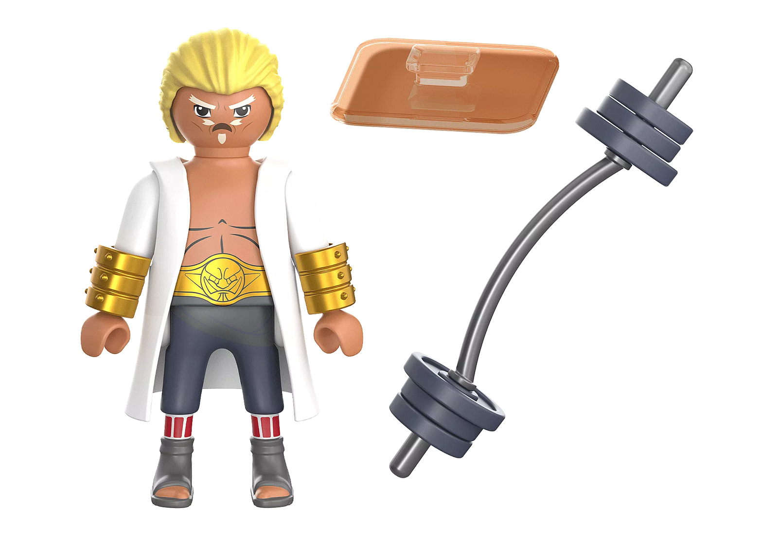 Playmobil 71557 Naruto: Fourth Raikage Ay Figure Set ของเล่นบทบาทสมมติ นารูโตะ: เอ ไรคาเงะรู่นที่ 4 ฟิกเกอร์เซ็ต - Image 3