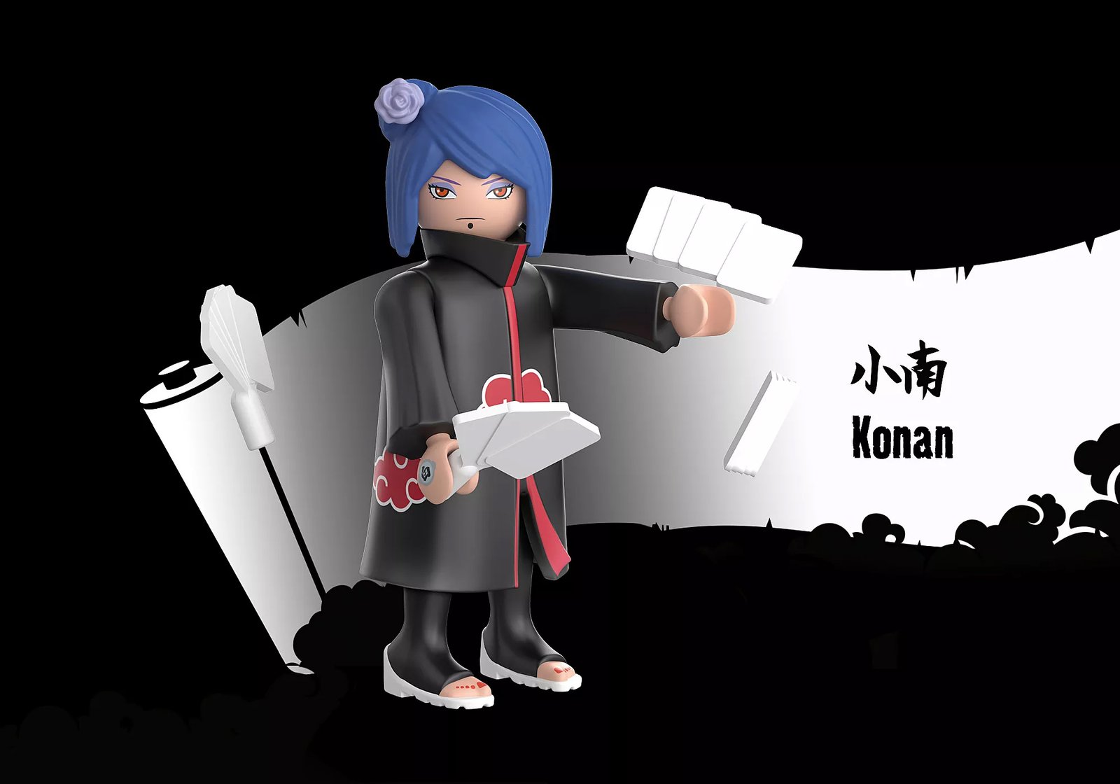 Playmobil 71560 Naruto: Konan Figure Set ของเล่นบทบาทสมมติ นารูโตะ: โคนัน ฟิกเกอร์เซ็ต