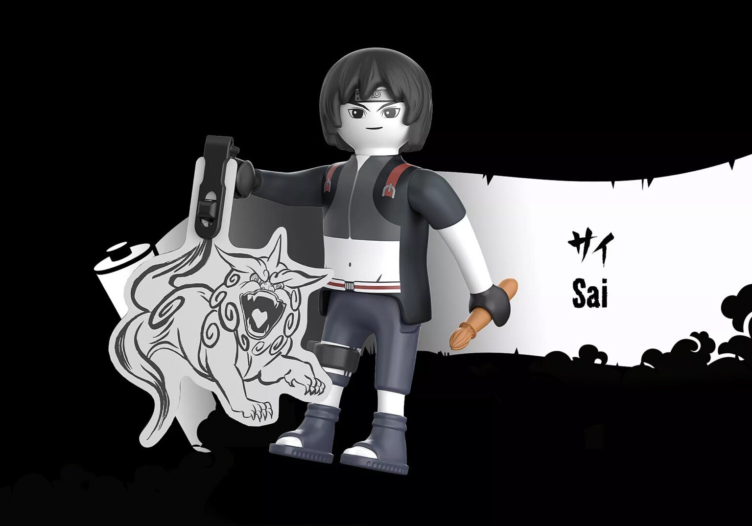 Playmobil 71563 Naruto: Sai Figure Set นารูโตะ: ซาอิ ฟิกเกอร์เซ็ต