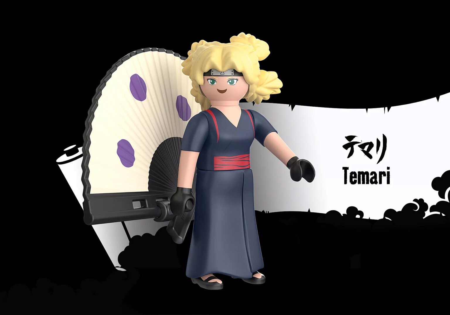 Playmobil 71565 Naruto: Temari Figure Set นารูโตะ: เทมาริ ฟิกเกอร์เซ็ต