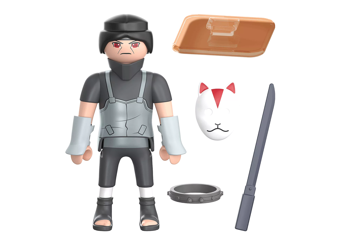 Playmobil 71567 Naruto: Itachi Anbu Figure Set นารูโตะ: อิทาจิชุดหน่วยอันบุ ฟิกเกอร์เซ็ต - Image 3