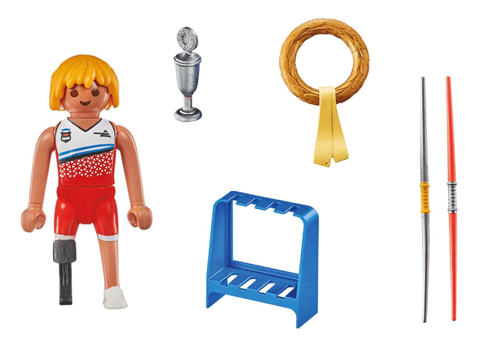 Playmobil 71580 Special Plus Javelin thrower สเปเชียล นักกีฬาขว้างหอก - Image 3