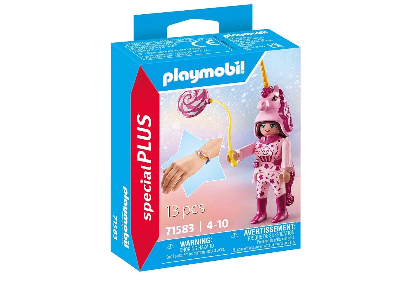 Alternative view of Playmobil 71583 Special Plus Sweets Unicorn สเปเชียล ผู้หญิงกับชุดยูนิคอร์นขนมหวาน