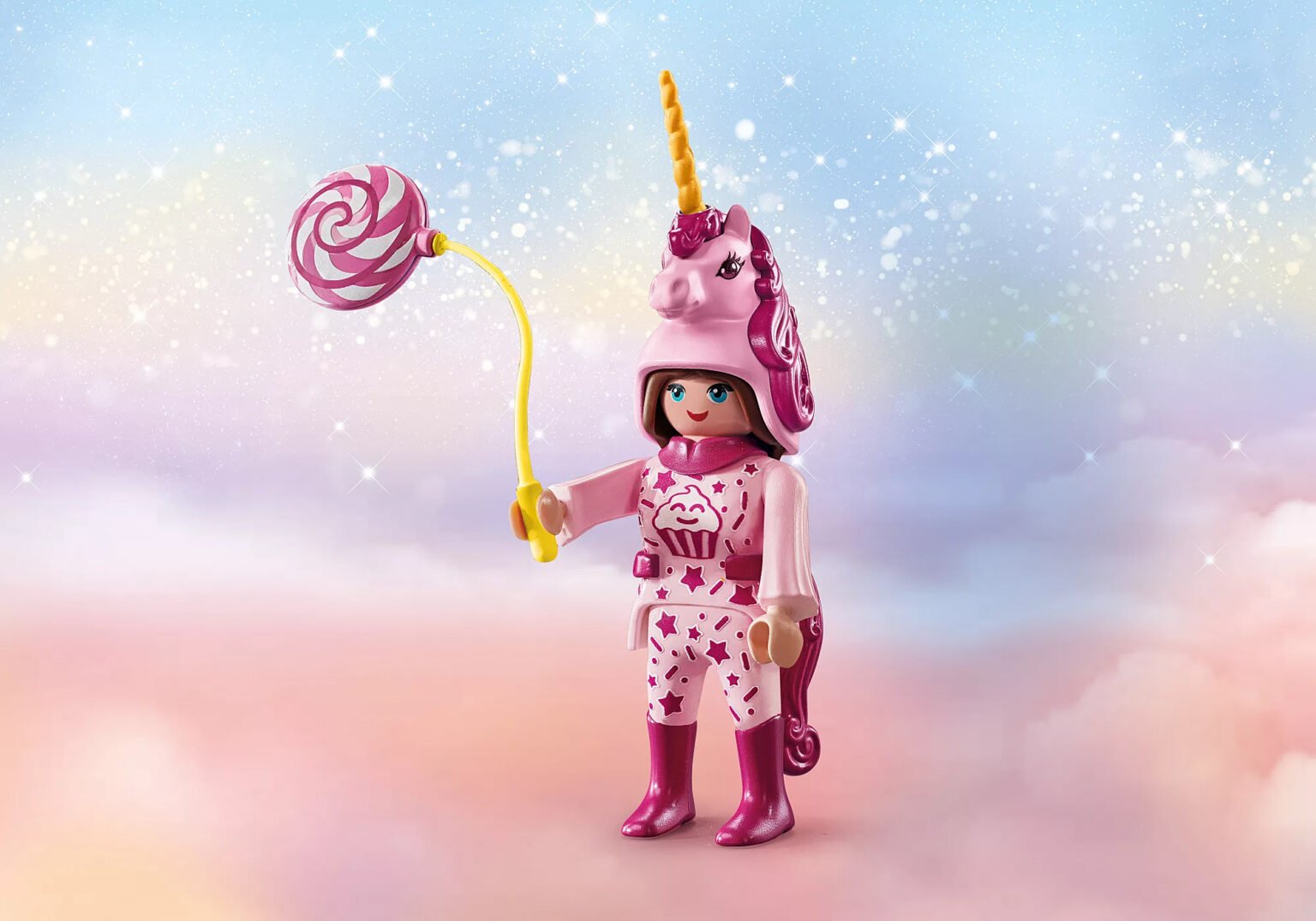 Playmobil 71583 Special Plus Sweets Unicorn สเปเชียล ผู้หญิงกับชุดยูนิคอร์นขนมหวาน
