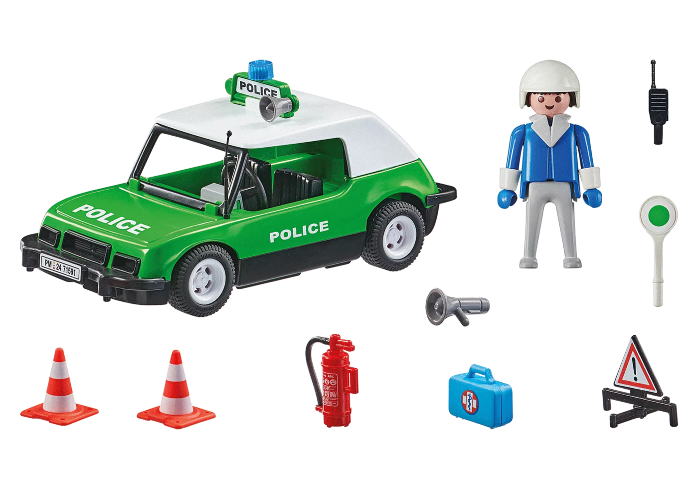 Playmobil 71591 50th Years Classic Police Car 50 ปี รถตำรวจคลาสสิก - Image 3