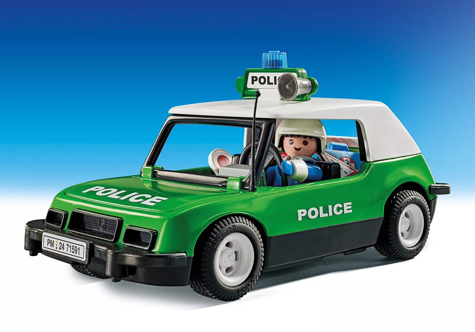 Playmobil 71591 50th Years Classic Police Car 50 ปี รถตำรวจคลาสสิก - Image 4