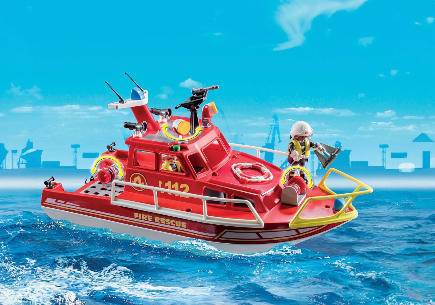 Playmobil 71598 50th Years Fire Rescue Boat 50 ปี เรือกู้ภัยดับเพลิง - Image 5