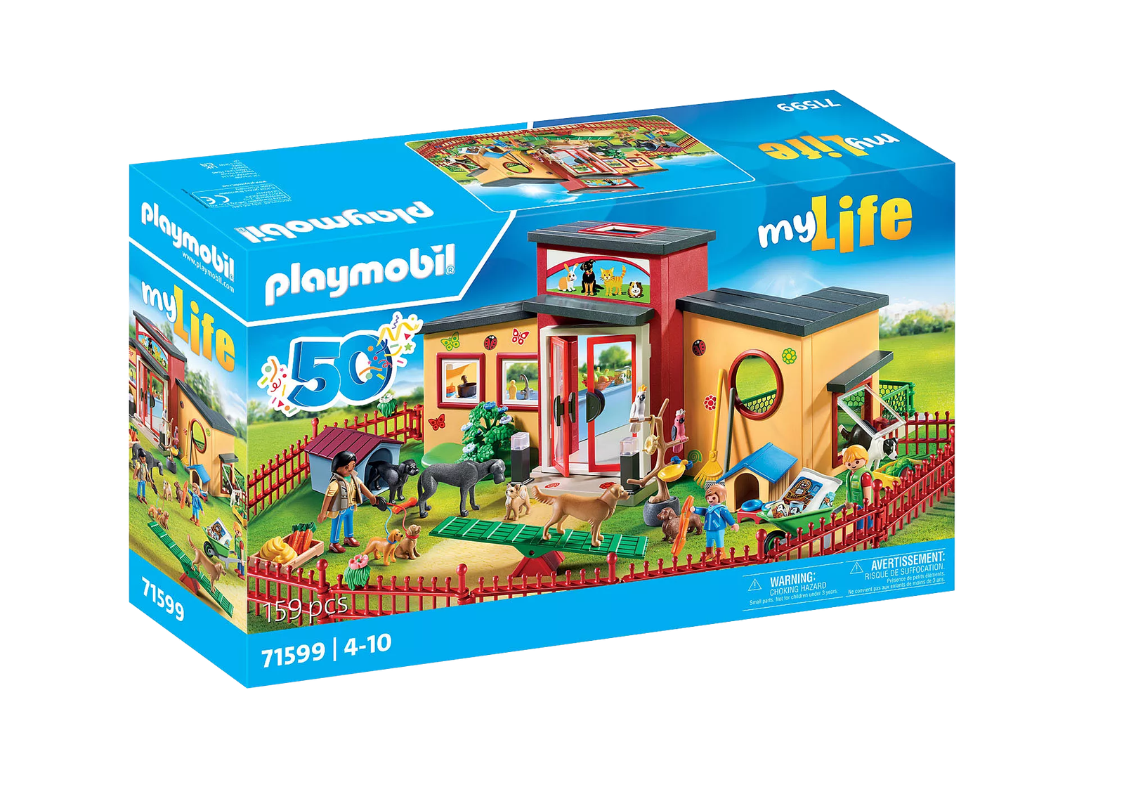 Playmobil 71599 50th Years Tiny Paws Pet Hotel 50 ปี โรงแรมสัตว์เลี้ยง - Image 2