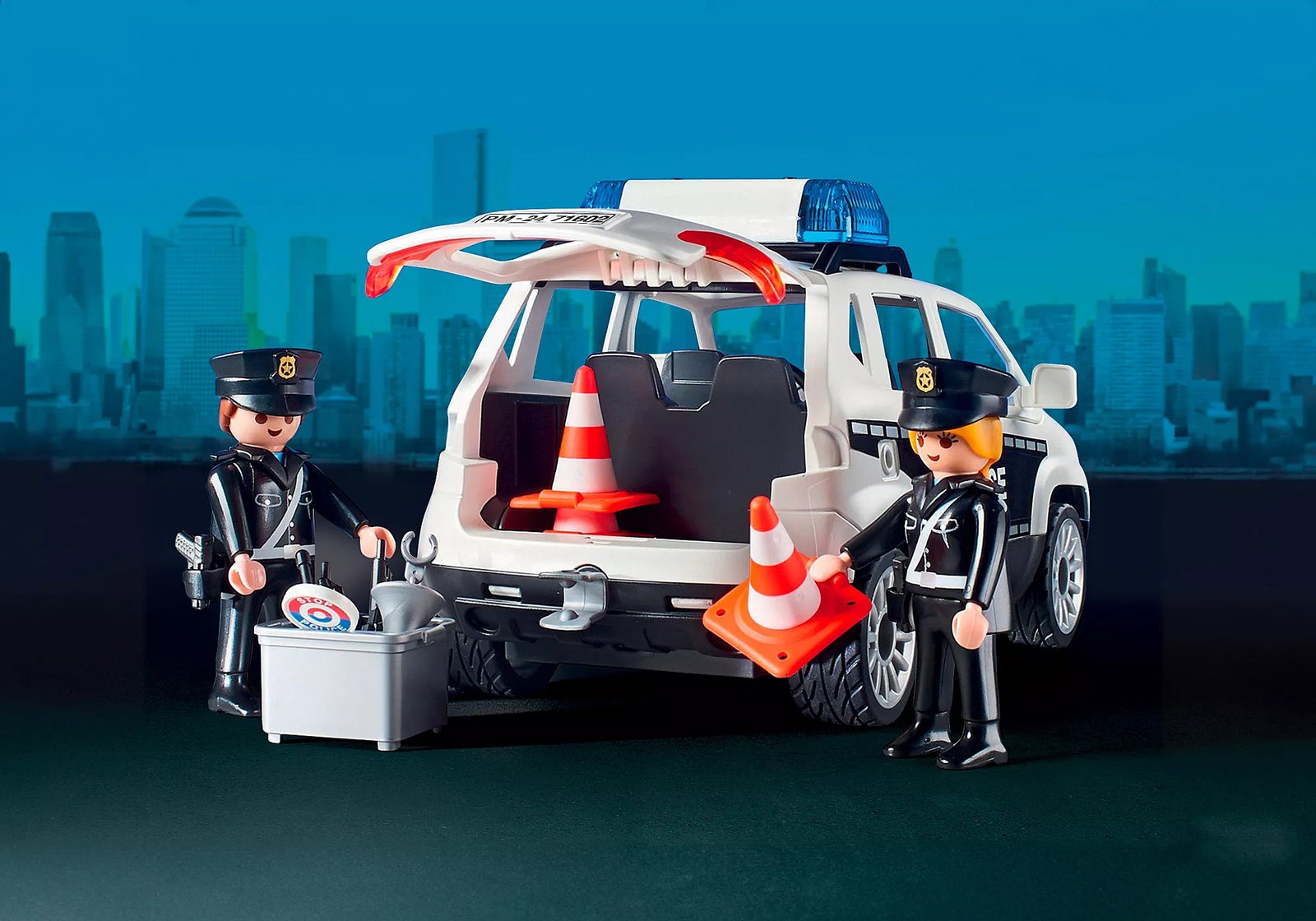 Playmobil 71602 50th Years Police Station 50 ปี เซ็ตสถานีและรถตำรวจ - Image 4