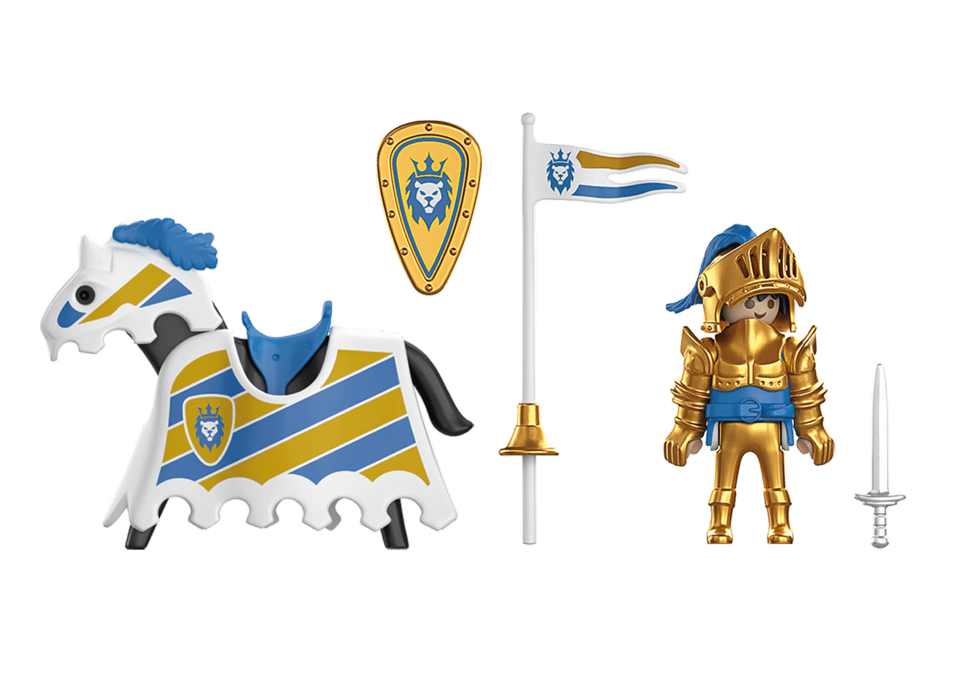 Playmobil 71604 50th Years Anniversary Knight 50 ปี อัศวินเกราะทองคำ - Image 3