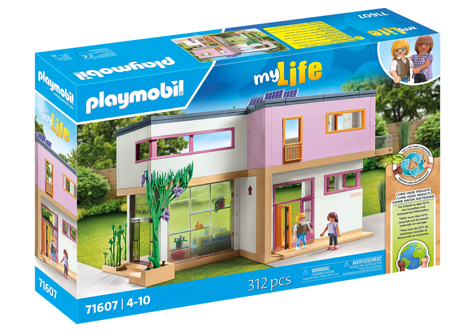 Playmobil 71607 Living House ของเล่นบทบาทสมมติ ลิฟวิ่งเฮาส์ บ้านสไตล์บาวเฮาส์ - Image 2
