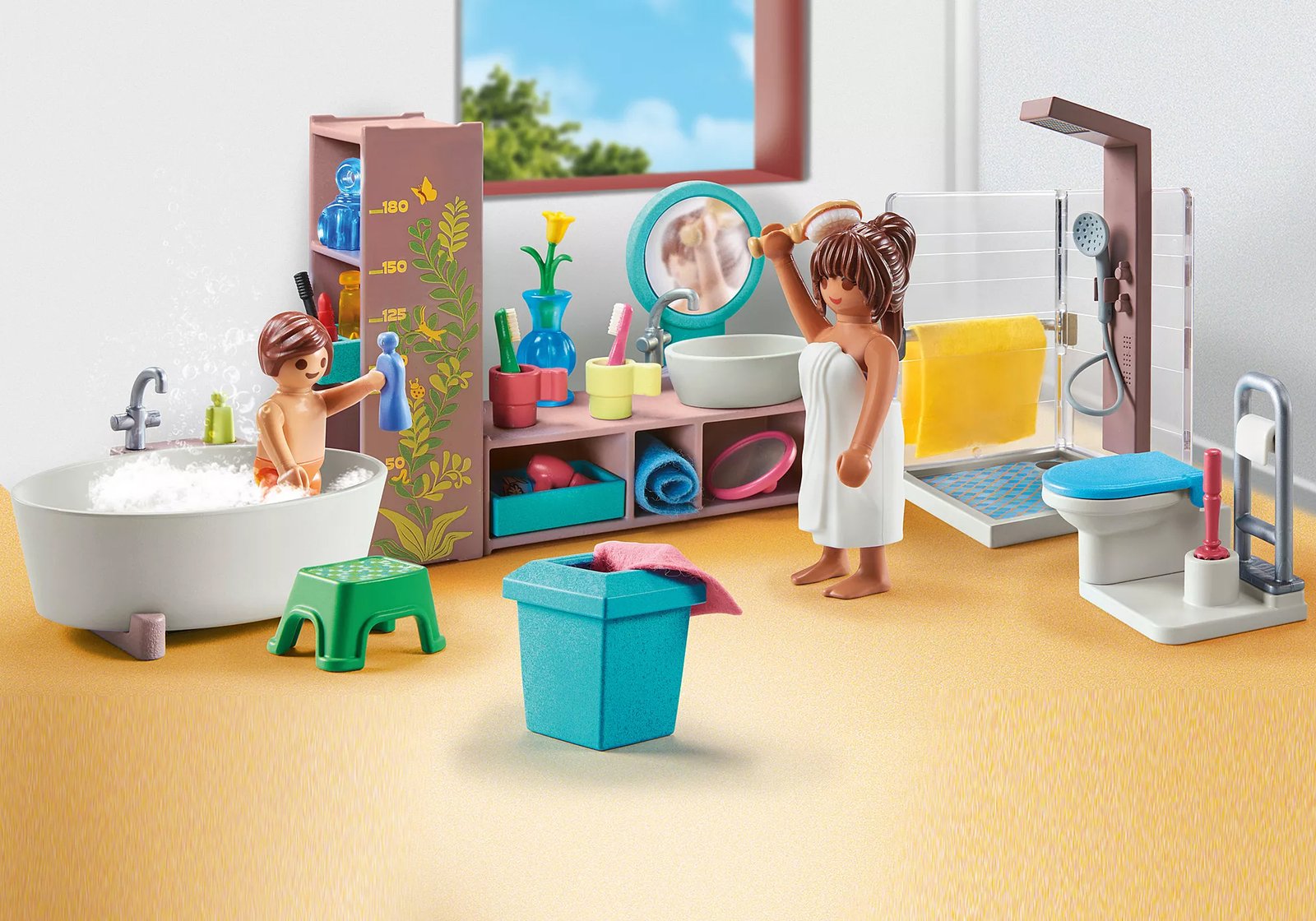 Playmobil 71611 Living House Bathroom ลิฟวิ่งเฮาส์ ห้องน้ำ