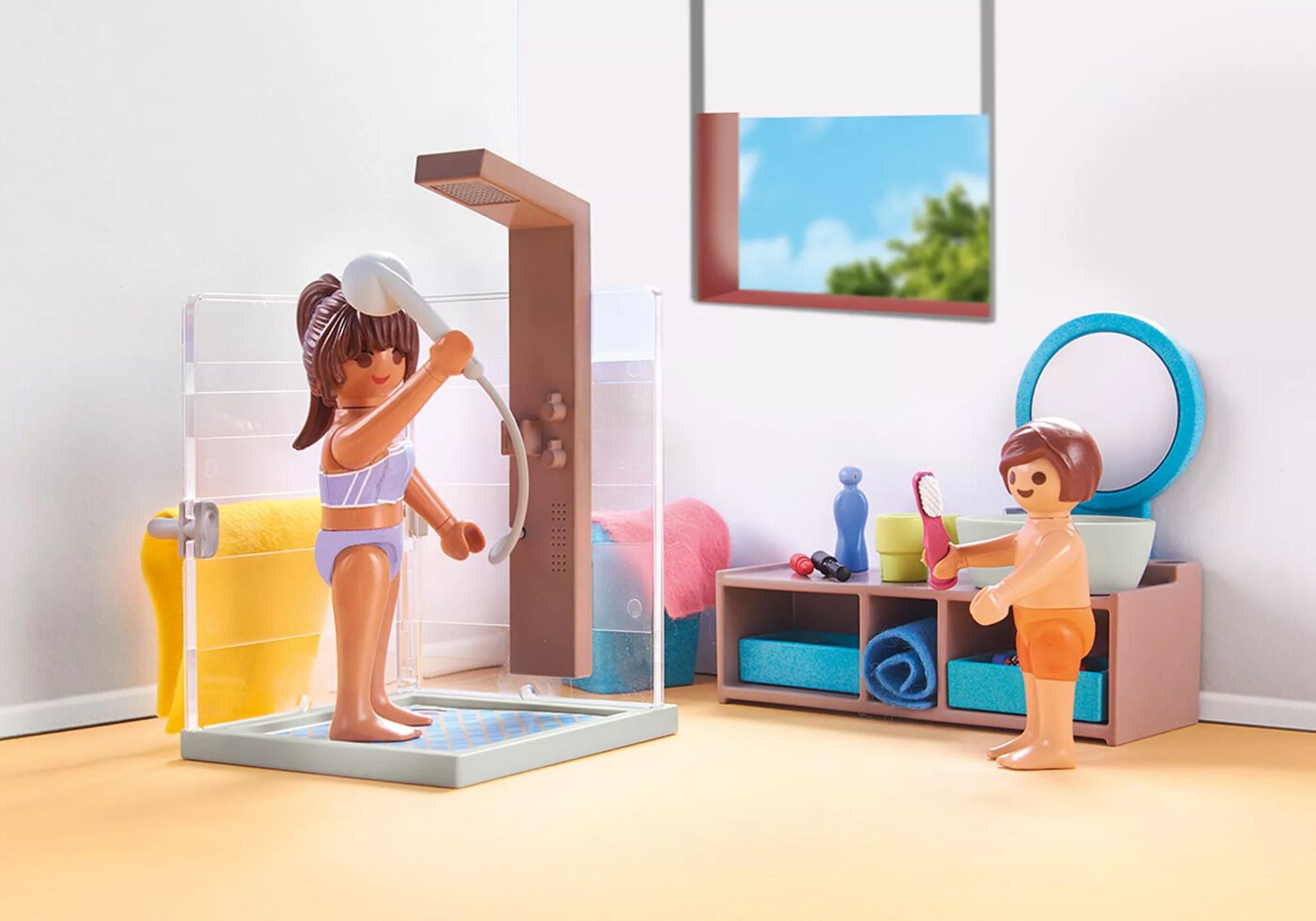 Playmobil 71611 Living House Bathroom ลิฟวิ่งเฮาส์ ห้องน้ำ - Image 4
