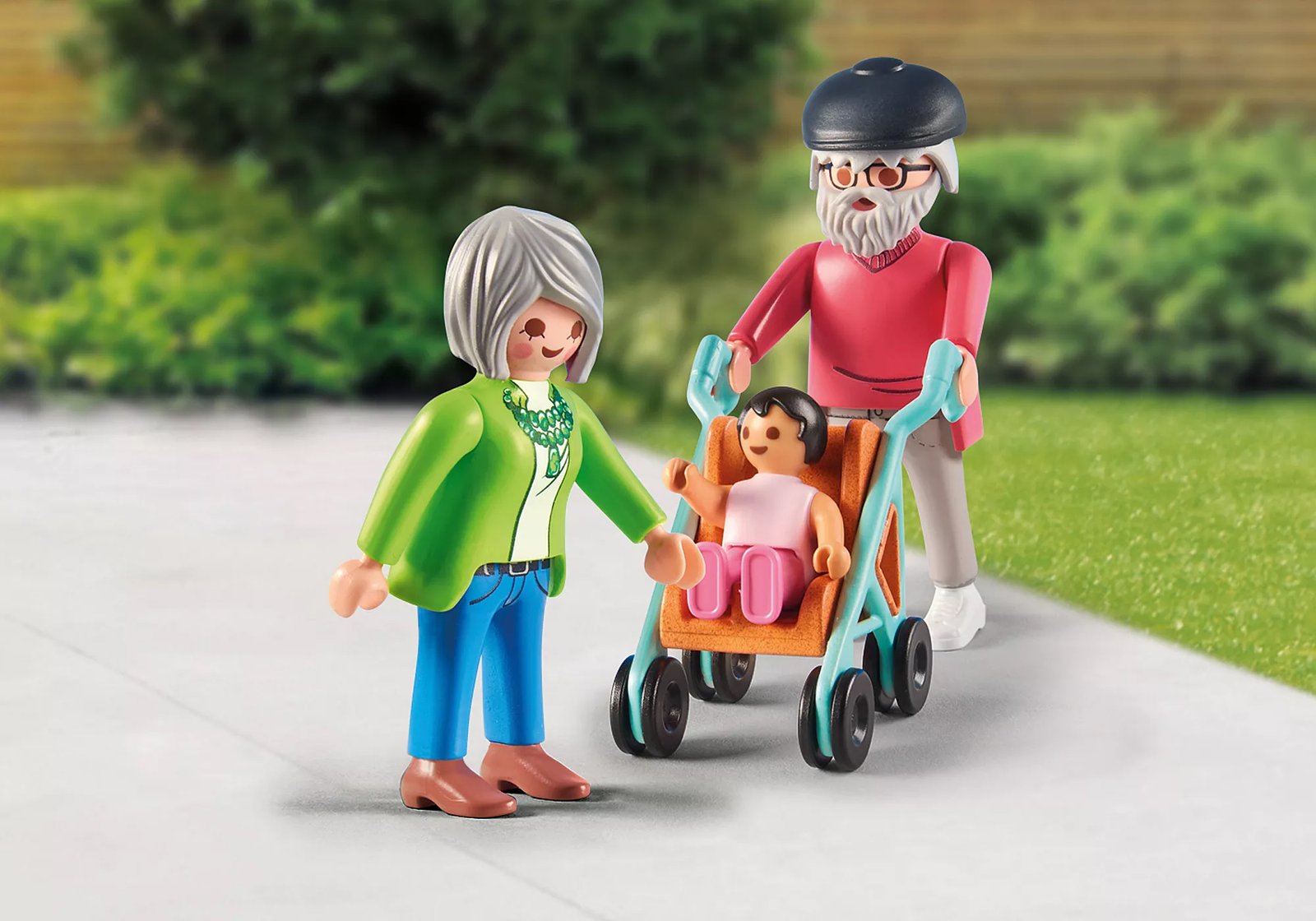Playmobil 71613 Living House Grandparents with Baby ลิฟวิ่งเฮาส์ ตายายกับทารก