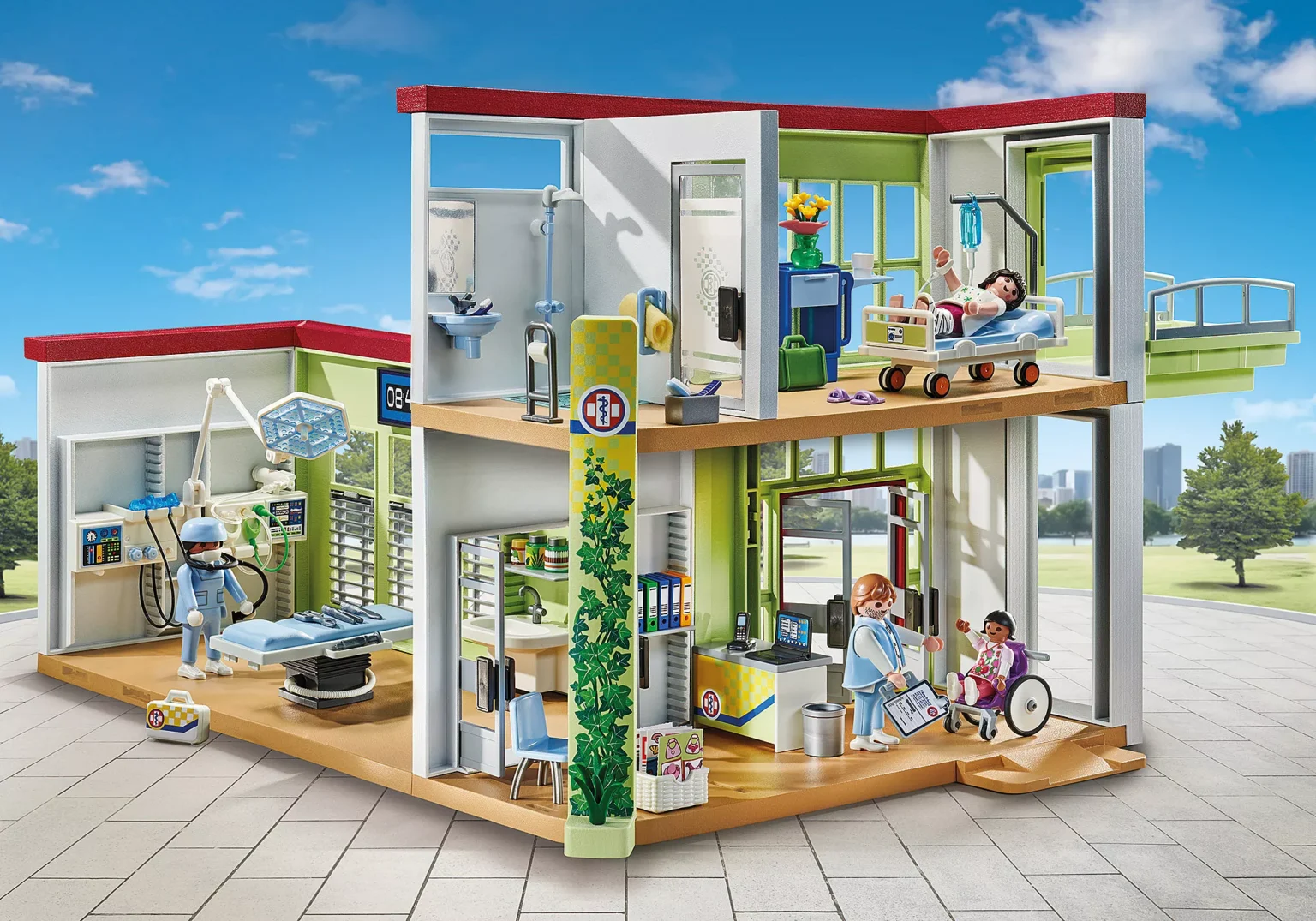 Playmobil 71615 Modern Hospital โรงพยาบาล โรงพยาบาลสมัยใหม่