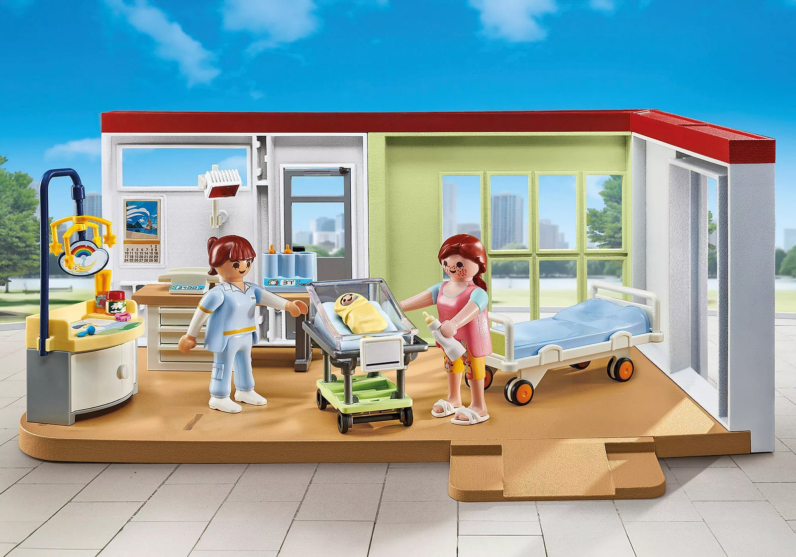 Playmobil 71616 Hospital Maternity ward โรงพยาบาล แผนกคลอดบุตร