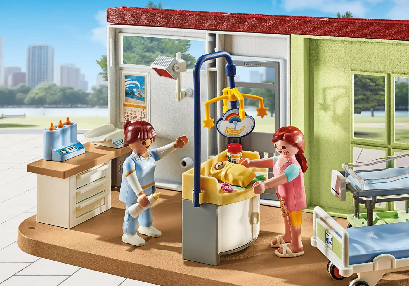 Playmobil 71616 Hospital Maternity ward โรงพยาบาล แผนกคลอดบุตร - Image 4