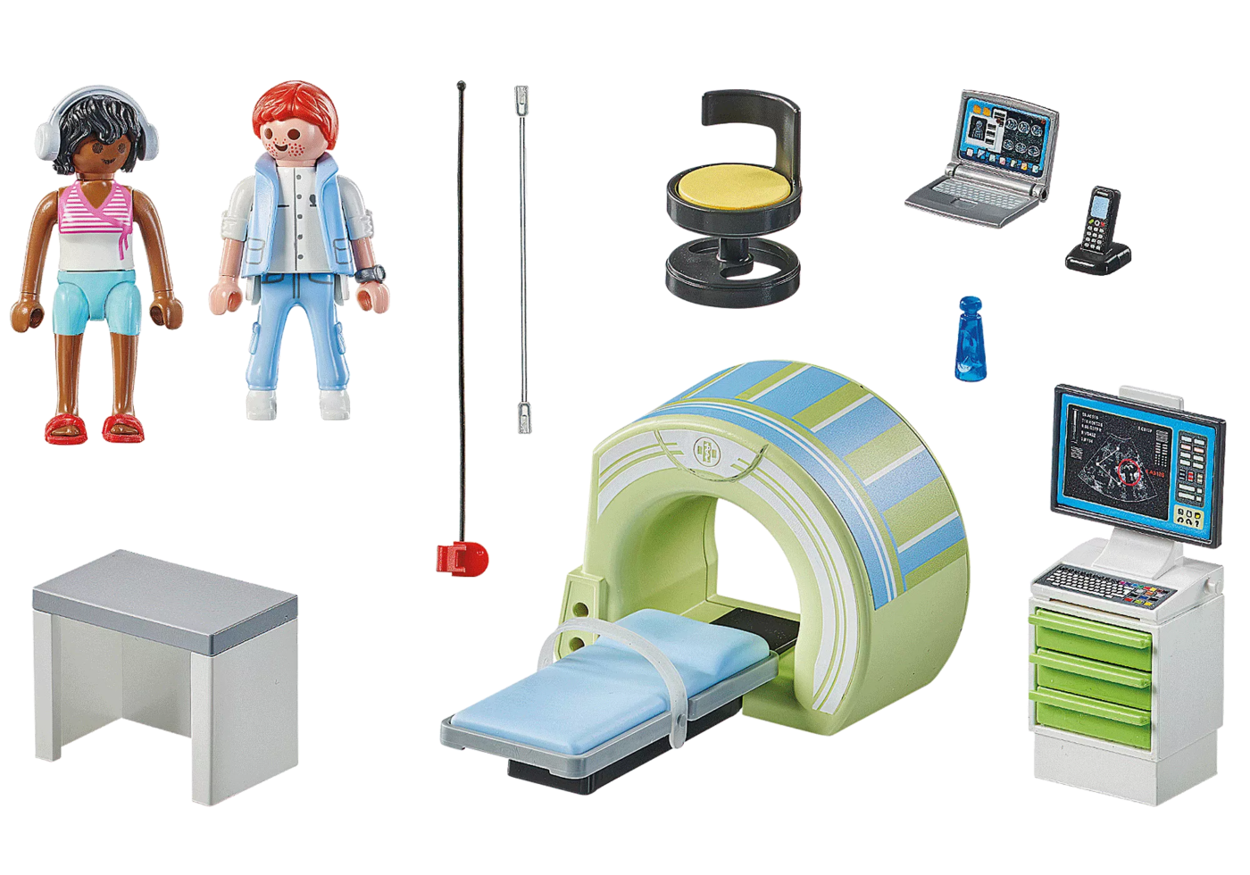 Playmobil 71618 Hospital MRI with child โรงพยาบาล MRI และคนไข้ - Image 3